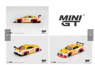 Mini GT 1:64 Nissan LB-ER34 Super Silhouette SKYLINE Suppaiman Okinawa