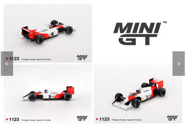 Mini GT 1:64 McLaren MP4/4 #11 Alain Prost 1988 Japanese Grand Prix 2nd Place – Mijo Exclusives