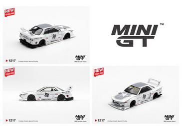 Mini GT 1:64 Nissan GT-R32 LB-Kaido Works TAS 2025
