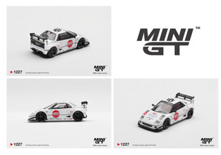 Mini GT 1:64 Mazda AZ-1 Liberty Walk LB40 LB-Hinomaru – White