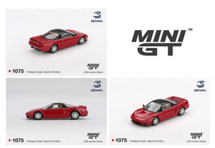 Mini GT 1:64 Honda NS-X Prototype Midship Sports 1989 Ayrton Senna w/ Figure- Mijo Exclusives