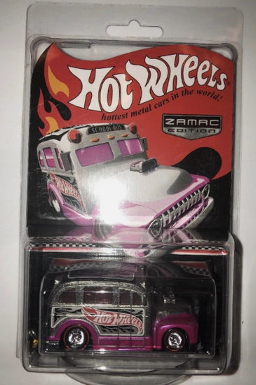 Hot Wheels RLC 2013 Collector Zamac Edition School Busted Red Line Real Riders
