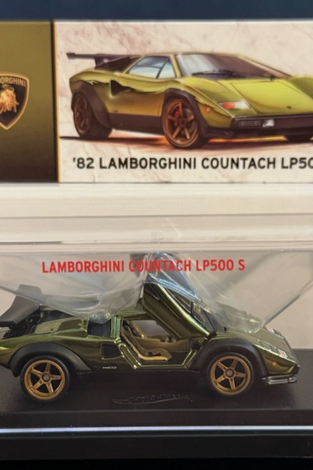 2022 Hot Wheels RLC Exclusive Olive ‘82 LAMBORGHINI COUNTACH LP500 S!