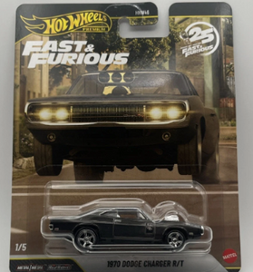 HOT WHEELS PREMIUM 🔥CHASE 🔥FAST & FURIOUS 25YRS  1970 DODGE CHARGER RT
