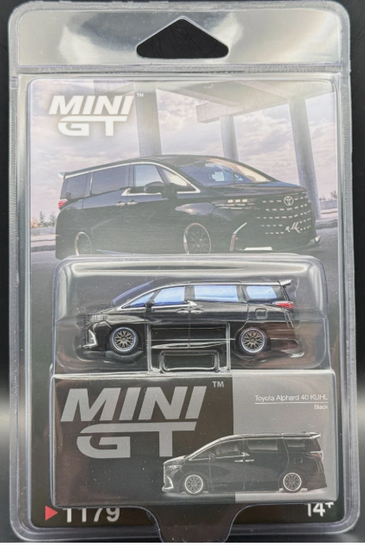 Mini GT Toyota Alphard 40 KUHL – Black #1179 1/64 CHASE