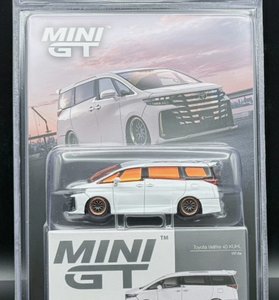 Mini GT (JDM) Toyota Alphard 40 KUHL – White #1180 1/64 CHASE