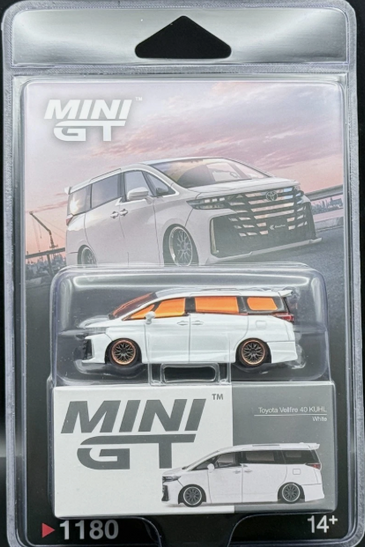 Mini GT (JDM) Toyota Alphard 40 KUHL – White #1180 1/64 CHASE