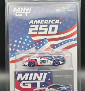 Mini GT Ford Mustang GTD 250 America USA Exclusive #1301 1/64 CHASE