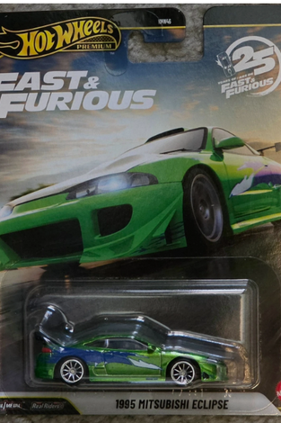 Hot Wheels Premium Fast & Furious 25 Years 1995 Mitsubishi Eclipse !!!Chase!!!