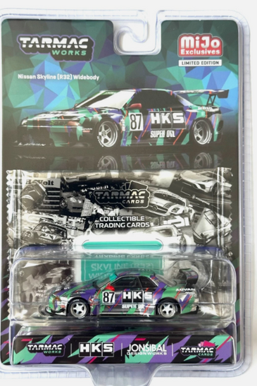 Chase! Tarmac Works 1:64 Nissan Skyline (R32) Widebody Jonsibal Designworks HKS