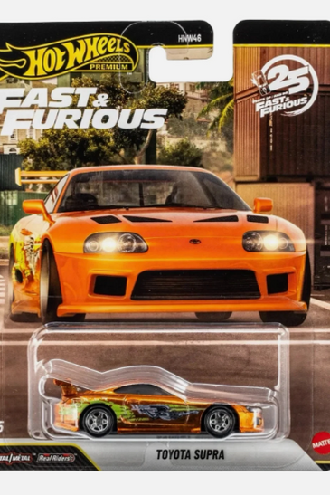 Hot Wheels 1:64 Premium Fast & Furious - Toyota Supra Spectra Orange **CHASE**