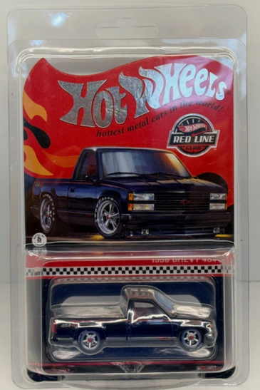 HOT WHEELS RLC BLACK 1990 CHEVY 454 SS