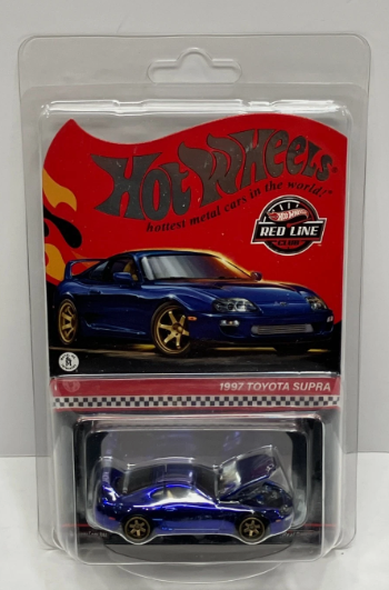 HOT WHEELS RLC BLUE 1997 TOYOTA SUPRA