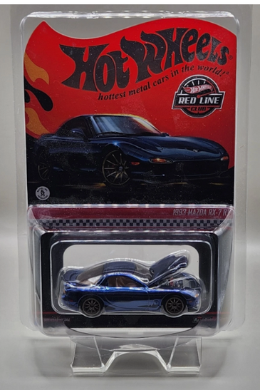HOT WHEELS RLC BLUE 1993 MAZDA RX-7