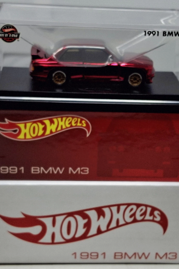 HOT WHEELS RLC RED 1991 BMW M3