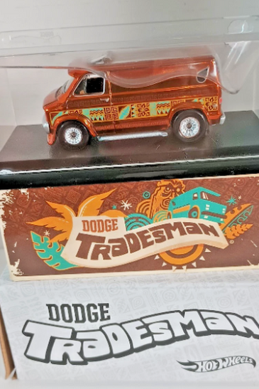 HOT WHEELS RLC DODGE TRADESMAN VAN