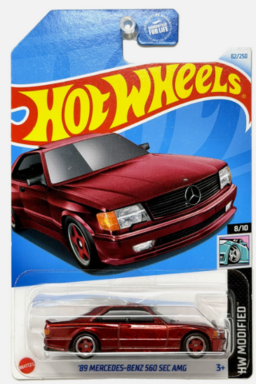 Hot Wheels Super Treasure Hunt 1989 Mercedes-Benz 560 SEC AMG