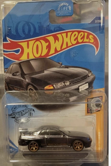 Nissan Skyline GT-R [BNR32] Super Treasure Hunt 2018 Hot Wheels W/Protector