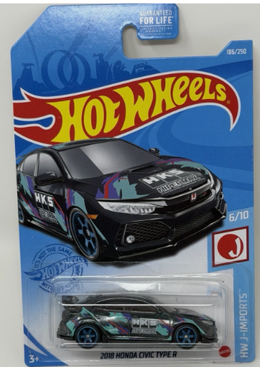 Hot Wheels 2018 Honda Civic Type R Super Treasure Hunt