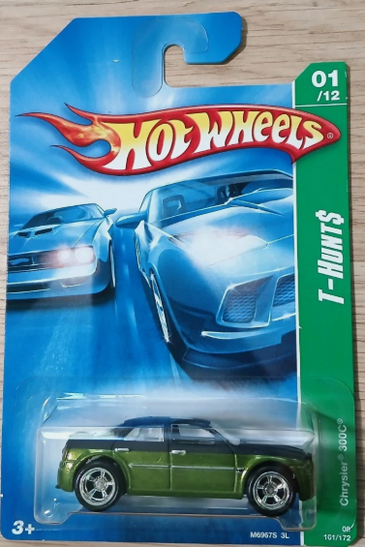 2008 Hot Wheels CHRYSLER 300C Super Treasure Hunt Ships With Protector