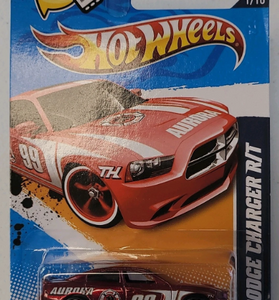 2012 Hot Wheels Super Treasure Hunt 11 Dodge Charger R/T w/Protecto Case