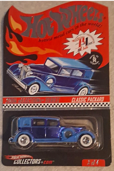 Hot Wheels RLC Selections Classic Packard Blue