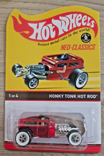 Hot Wheels Club - Neo-Classics Series 12 - Honky Tonk Hot Rod (Red)