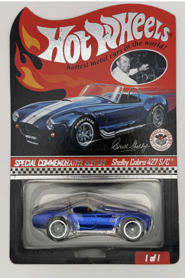 Hot Wheels RLC Shelby Cobra 427 S/C Special Commemorative Edition #2770/4000