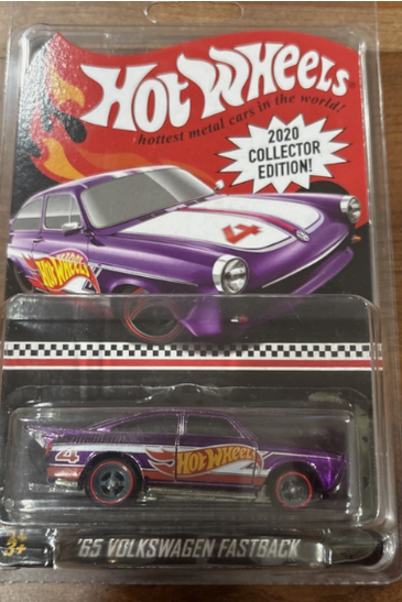 Hot Wheels RLC 2020 Collector Edition Purple '65 Volkswagen Fastback