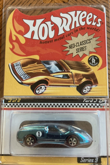 Hot Wheels 2010 RLC Red Line Club Neo-Classics Series 9 FORD J-CAR