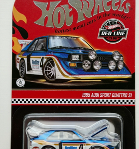 🔥 Hot Wheels RLC Exclusive 1985 Audi Sport quattro S1🔥Spectraflame Otto Blue