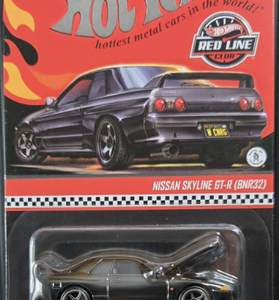 2026 RLC Exclusive Hot Wheels RLC NISSAN SKYLINE GT-R (BNR32) Red Line Club