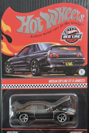 2026 RLC Exclusive Hot Wheels RLC NISSAN SKYLINE GT-R (BNR32) Red Line Club