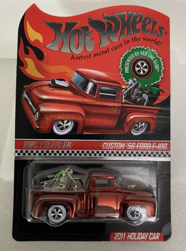 Hot Wheels RLC Exclusive 2011 Holiday Car Custom ‘56 Ford F-100