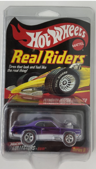Hot Wheels 2007 Real Riders Plymouth Duster Thruster Purple