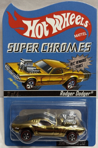 2010 HOT WHEELS REWARDS SUPER CHROMES RODGER DODGER