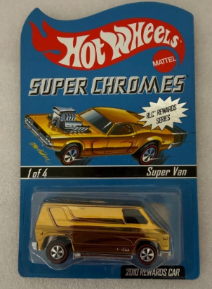 Hot Wheels Super Chromes RLC Rewards Series Super Van 2010 Rewards Car