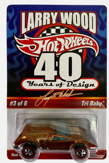 Hot Wheels RLC Larry Wood 40 Years of Design Tri-Baby