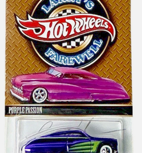 2009 Hot Wheels RLC Larry's Farewell Chrome Purple Passion