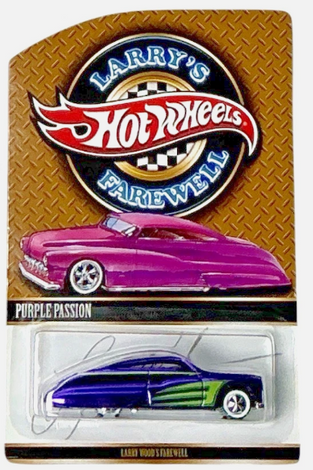 2009 Hot Wheels RLC Larry's Farewell Chrome Purple Passion