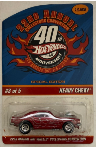 Hot Wheels 22nd Annual Collectors Convention Heavy Chevy