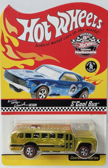 HOT WHEELS RLC 5TH NATIONALS S'COOL BUS