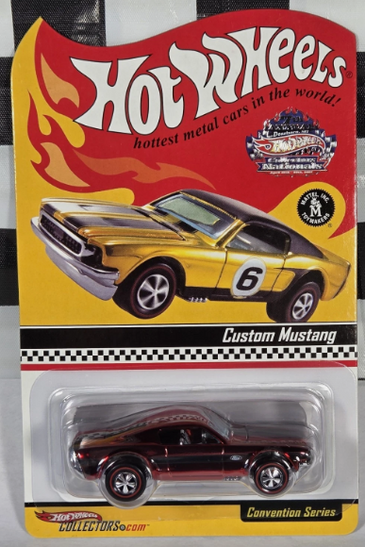 Hot Wheels 7th Annual Collectors Nationals Custom Mustang Red RLC