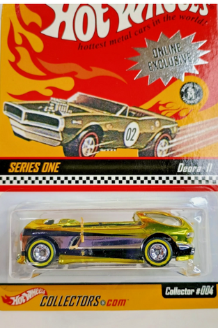 2001 Hot Wheels RLC Online Exclusive Series 1 ~ DEORA II w/RR's