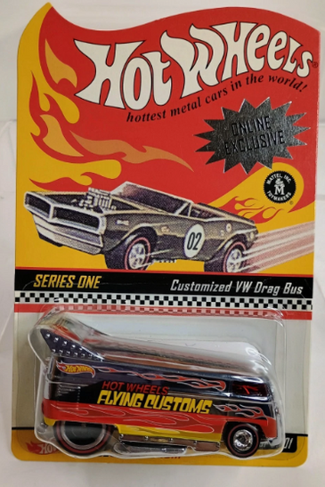 Hot Wheels Online Exclusive Flying Customs CUSTOMIZED VW DRAG BUS
