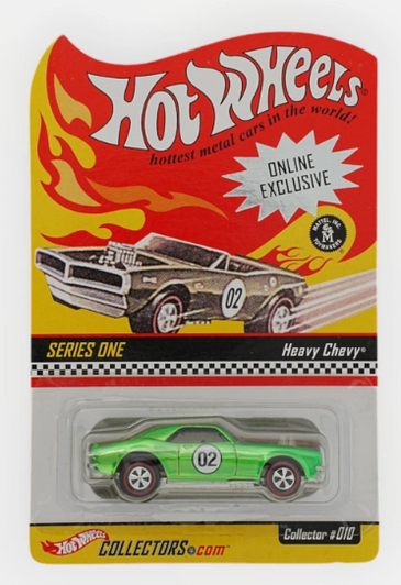 Hot Wheels RLC Online Exclusive Green Heavy Chevy