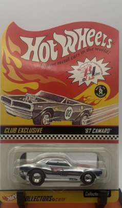 Hot Wheels RLC Exclusive ‘67 Camaro With Red Stripes 1/5,000