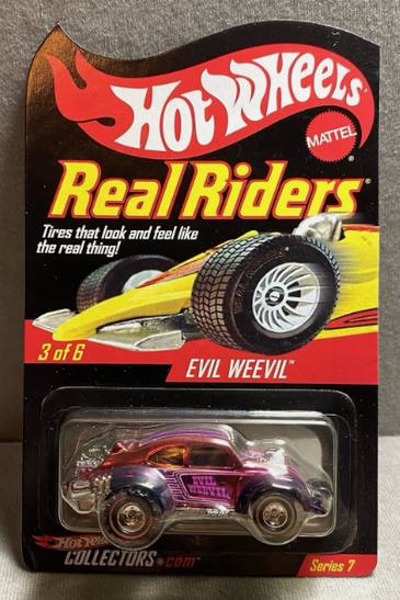 Hot Wheels - 2008 RLC Series 7 - Real Riders Pink Evil Weevil