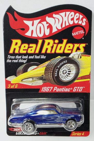HOT WHEELS RLC REAL RIDERS 1967 PONTIAC GTO
