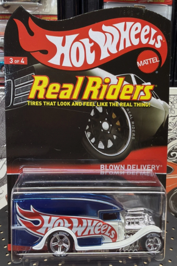 Hot Wheels - RLC Real Riders Series 12 - Blue Blown Delivery